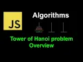 Tower of Hanoi problem overview JavaScript Algorithms