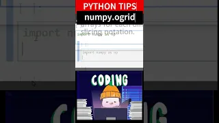 PYTHON NUMPY meshgrid function