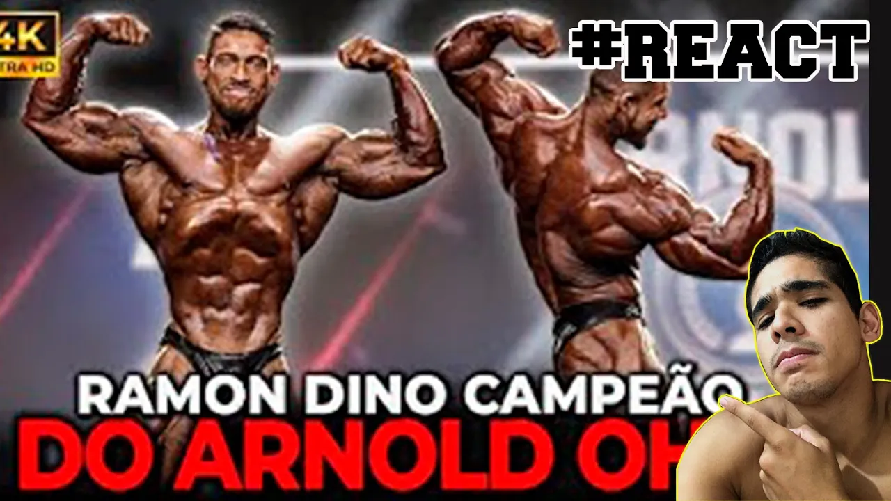 REAGINDO AOS BASTIDORES DO ARNOLD OHIO - RAMON CAMPEÃO!
