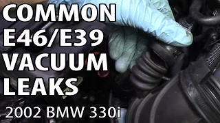 BMW E46 E39 Most Common Vacuum Leaks P0171 P0174