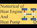 Numerical of Heat Engine And Heat Pump