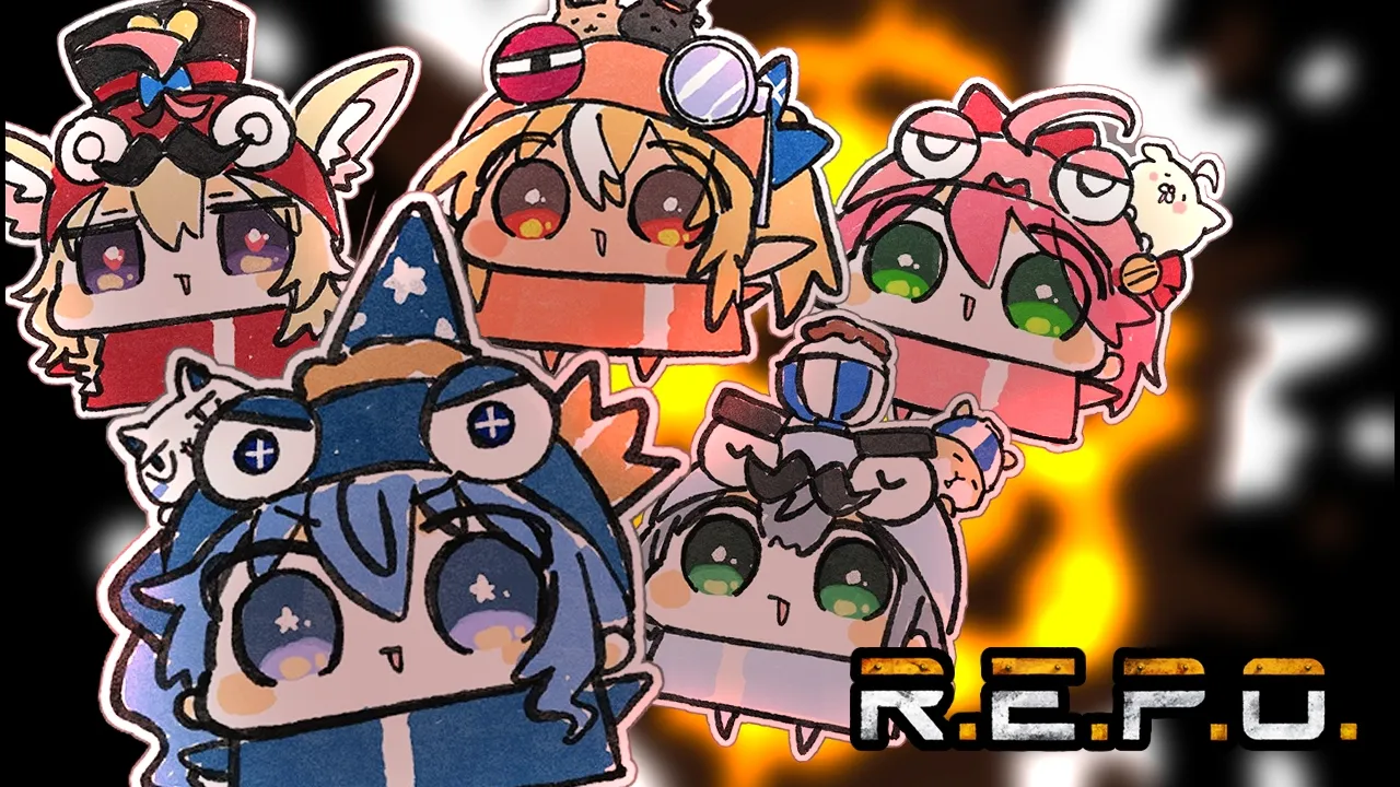 【R.E.P.O】#不知火建設 出勤！みんなでれぽ【星街すいせい / #ほしまちすたじお】