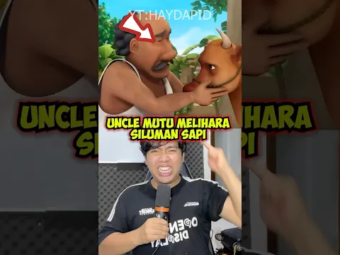 sapi uncle mutu aneh banget mirip manusia #shorts #upinipin #boboiboy