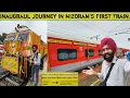 Download Lagu First Passenger Train Of Mizoram.. Inaugural Journey In Sairang-Anand Vihar Rajdhani Express