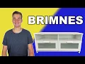 Step by Step Brimnes TV Bench IKEA Tutorial