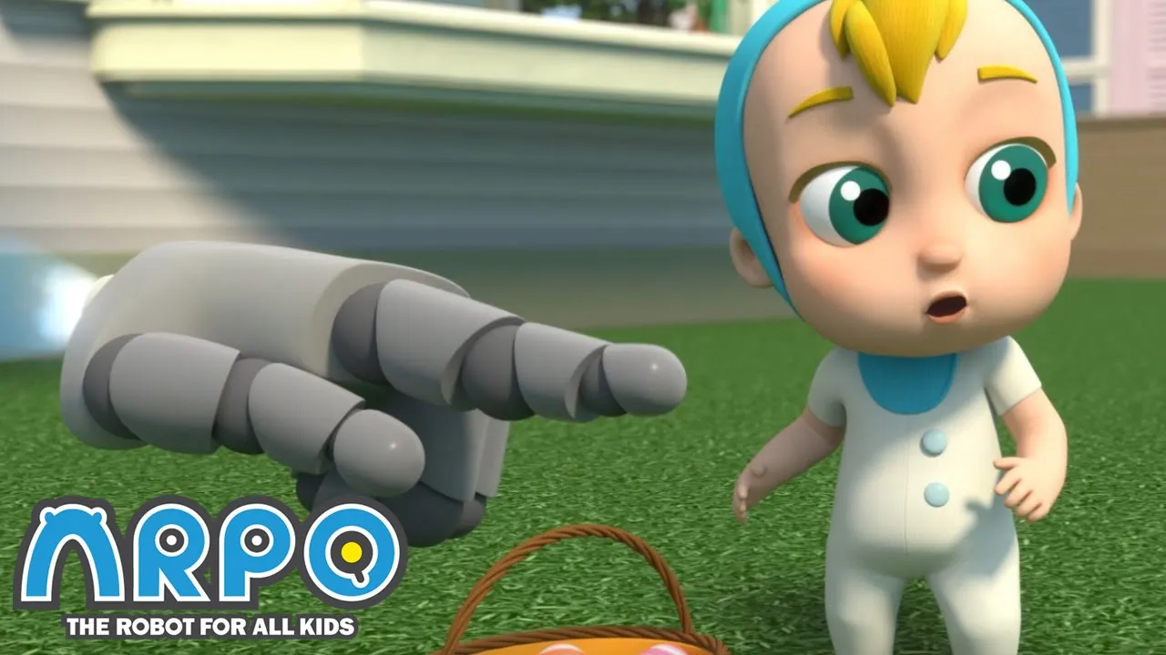 Arpo the Robot | Easter Egg Hunt - Squirrel TAKEOVER! | Funny Cartoons for Kids | Arpo and Daniel