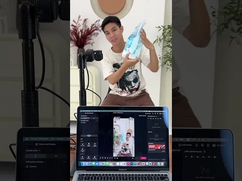 Dùng webcam livestream siêu nét, có app làm đẹp beauty #shorts