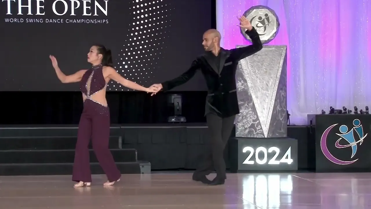 Za Thomaier and Pamela Marr - 1st Place Pro-Am Open - Follower - The Open 2024