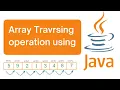 Array operation Traversal java Explained in Hindi l Data Structure 2024