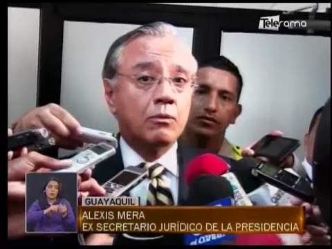 Alexis Mera ratificó su declaración en ampliación de versión caso Odebrecht