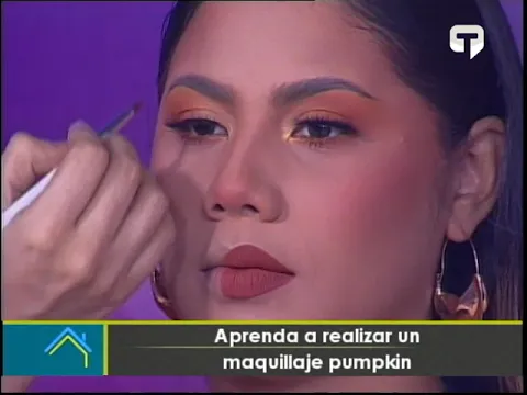 Aprenda a realizar un maquillaje Pumpkin