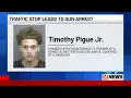Evansville man arrested on firearm charges after traffic stop police say