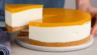 Neues unglaubliches Dessert in 15 Minuten, kein Ofen, keine Kondensmilch, kein Mehl! Käsekuchen