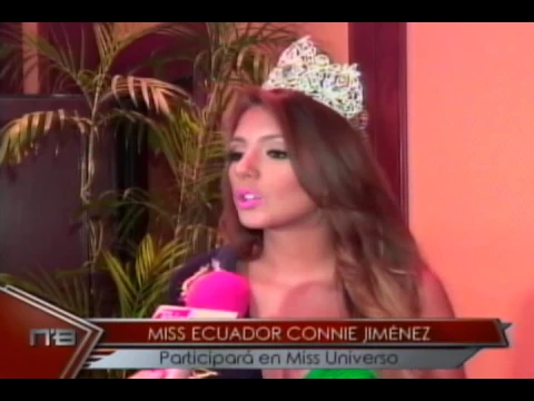 Miss Ecuador Connie Jiménez participará en Miss Universo