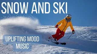 chill out for 5 minutes snow and skiing with uplifting mood music anxiety and depression relief