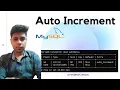Auto Increment in MySQL - 12 MySQL Tutorial for Beginners