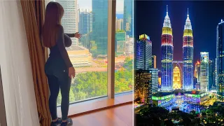SPEECHLESS The best view in Kuala Lumpur Room tour - Grand Hyatt Kuala Lumpur