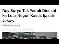 Lagu TOLAK MEDIASI Hingga Roy Suryo Cs Kena Cekal Ke LN, JOKOWi Bebas Kluyuran Ke Singapura