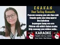 Download Lagu KARAOKE DUET || ENAKAN || TANPA VOCAL COWOK(Vocal: H.Dariah Ft Yoyo.S)