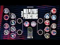 UPDATED 2025 MLB Playoff Bracket AL NL Division Series ly SET Predictions