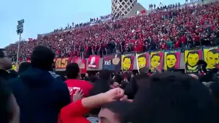 مشهد التراس اهلاوي الذي ارعب السلطة السياسية في مصر دندنها
