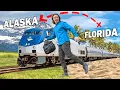 Taking the TRAIN from Miami to Alaska - FULL SERIES