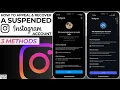NO APPEAL BUTTON How to Recover a Instagram Account - 3 Methods to Appeal