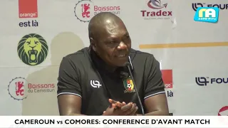 CONFERENCE DE PRESSE: COMORES vs CAMEROUN