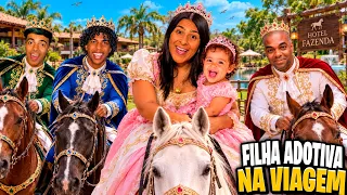A IRMÃ ADOTIVA DO ESTEVÃO E GABRIEL VEIO NA VIAGEM CONOSCO!🩷 