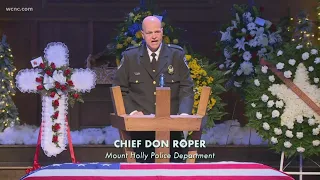 mount holly police chief remembers fallen officer