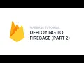 Hify Setup Deploying to Firebase Cloud Functions PART-2