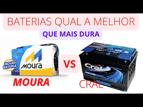 Download MP3 BATERIA QUAL MELHOR MOURA X CRAL MAIOR CCA + VIDA ÚTIL CUIDADO