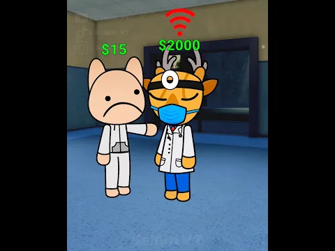 POV Intern took advantage of Dr Harlow WiFi  | Animal Hospital Roblox #animalhospital