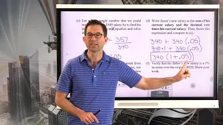 N-Gen Math 7 Unit 5 Lesson 8 Revisiting Percent Increase and Decrease Using Algebra