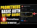 How to authorize Prometheus data source using basic auth - Detailed Guide