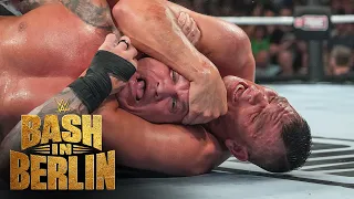 Gunther Vs Randy Orton World Heavyweight Title Match WWE Bash In Berlin 2024 Highlights 