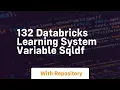 132 databricks learning system variable sqldf