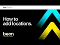 Beon Shipper - How to Add Locations