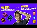 Hindi REAL difference btw WEB DESIGNER VS WEB DEVELOPER