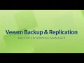 How to navigate Veeam Backup Enterprise Manager