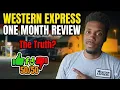 Western express 1 month review my honest thoughts