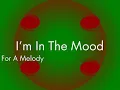 I'm In The Mood (For A Melody) With Lyrics~ Robert Plant