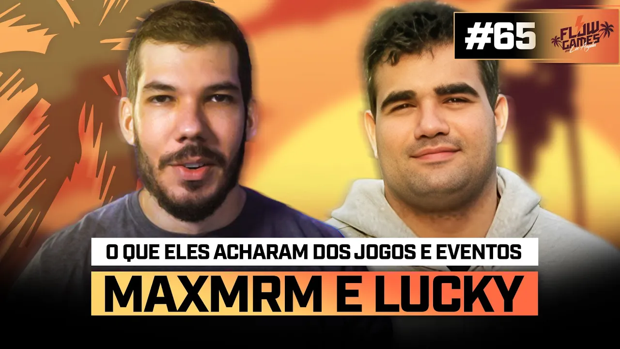 MAXMRM e LUCKY SALAMANDER! O QUE JOGAMOS na NÃO-E3! - Flow Games em L.A #66