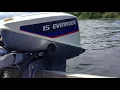 1975 Evinrude 15hp outboard motor