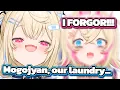 Download Lagu Fuwawa reminds Mococo to do the laundry in the middle of the stream