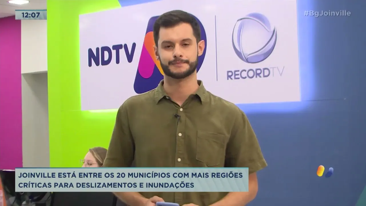 Joinville está entre os 20 municípios com mais regiões críticas para deslizamentos e inundações