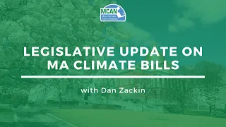 Legislative Update on Massachusetts Climate Bills