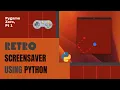 How to implement bouncing ball screensaver Pygame Zero tutorial 1