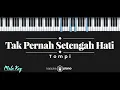 Tak Pernah Setengah Hati - Tompi (KARAOKE PIANO - MALE KEY)