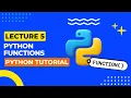 L5 Python Functions Python Tutorial Python for Data Science
